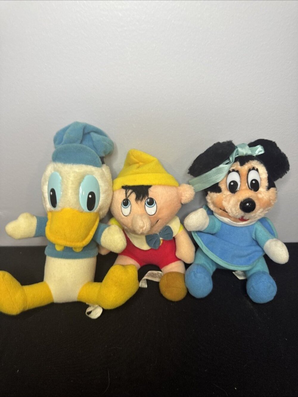 vintage disney plush lot